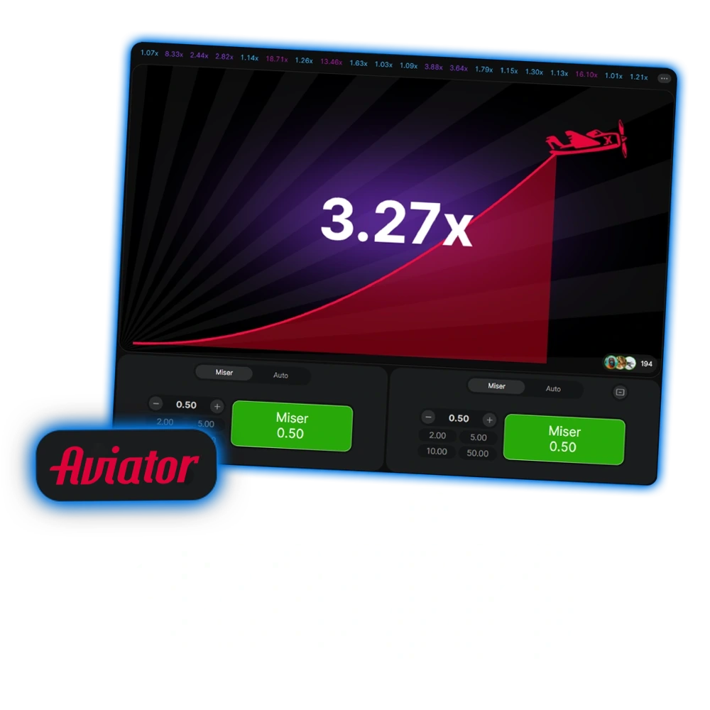 Une expérience de vol inoubliable vous attend dans le jeu Aviator sur 1Win.