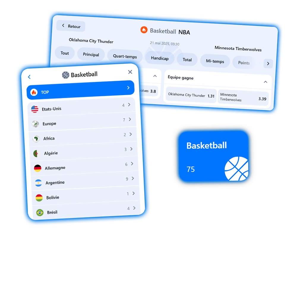 Soutenez votre équipe de basket préférée avec 1Win.