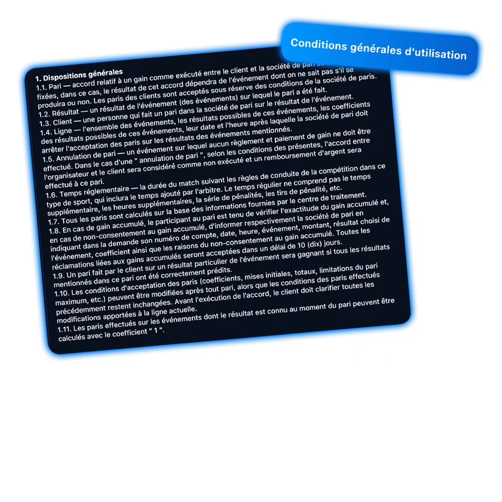 Apprenez les règles d'utilisation de la plateforme 1Win.