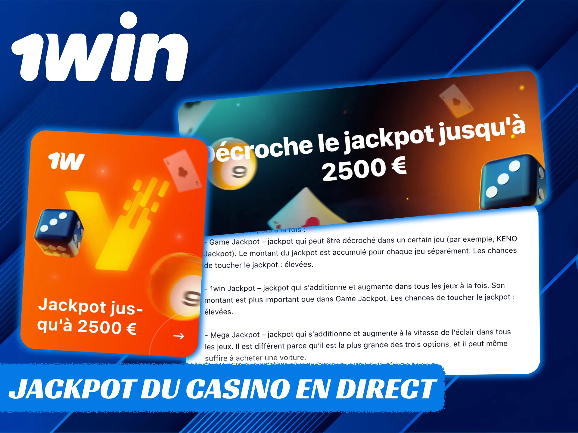 Jouez en direct sur 1Win et gagnez un prix.