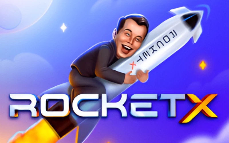 Essayez le jeu de crash RocketX sur la plateforme 1Win.