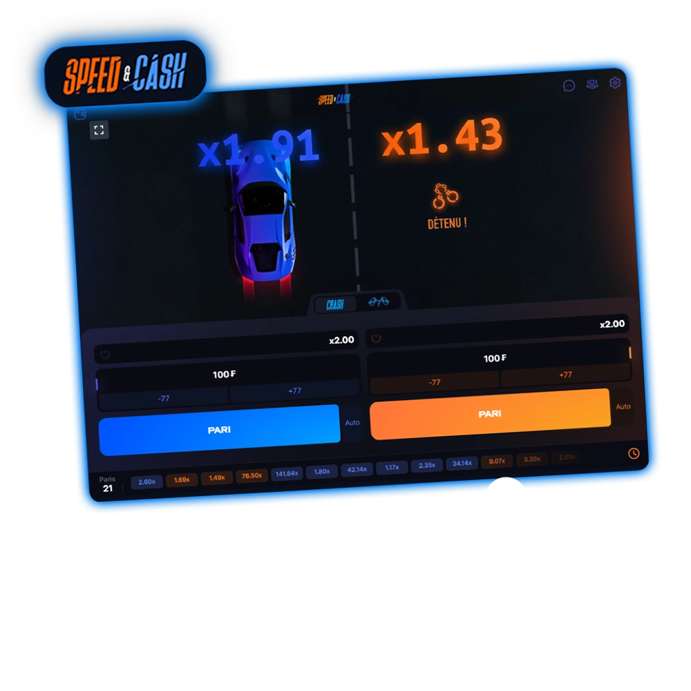 Testez vos connaissances dans le jeu Speen-n-Cash sur 1Win.